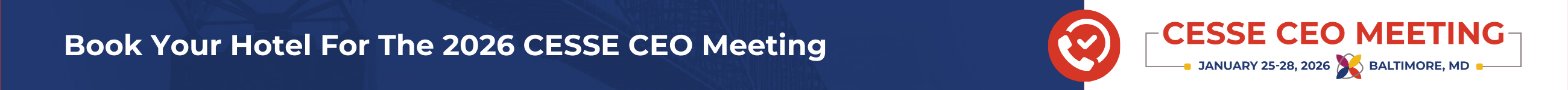 2026 CESSE CEO Meeting Hotel Booking Link
